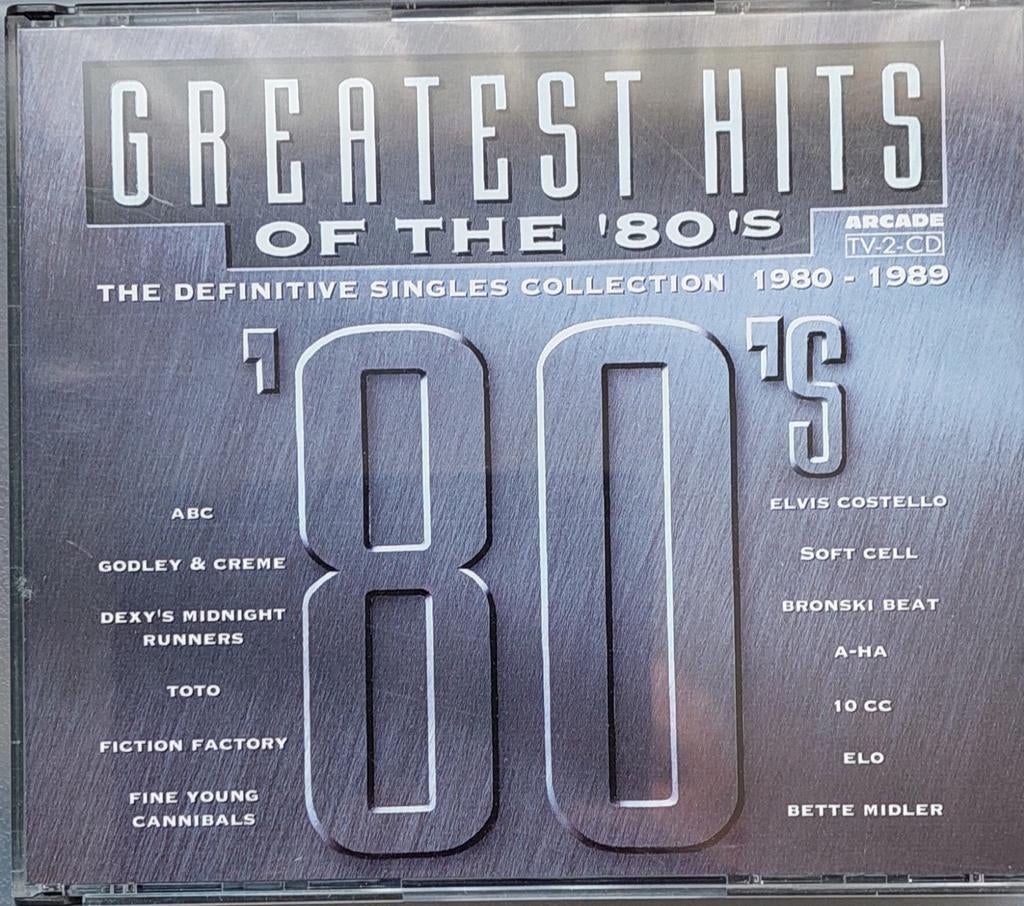 2 cd Greatest hits of the 80s, Cd's en Dvd's, Ophalen of Verzenden, Gebruikt, Pop