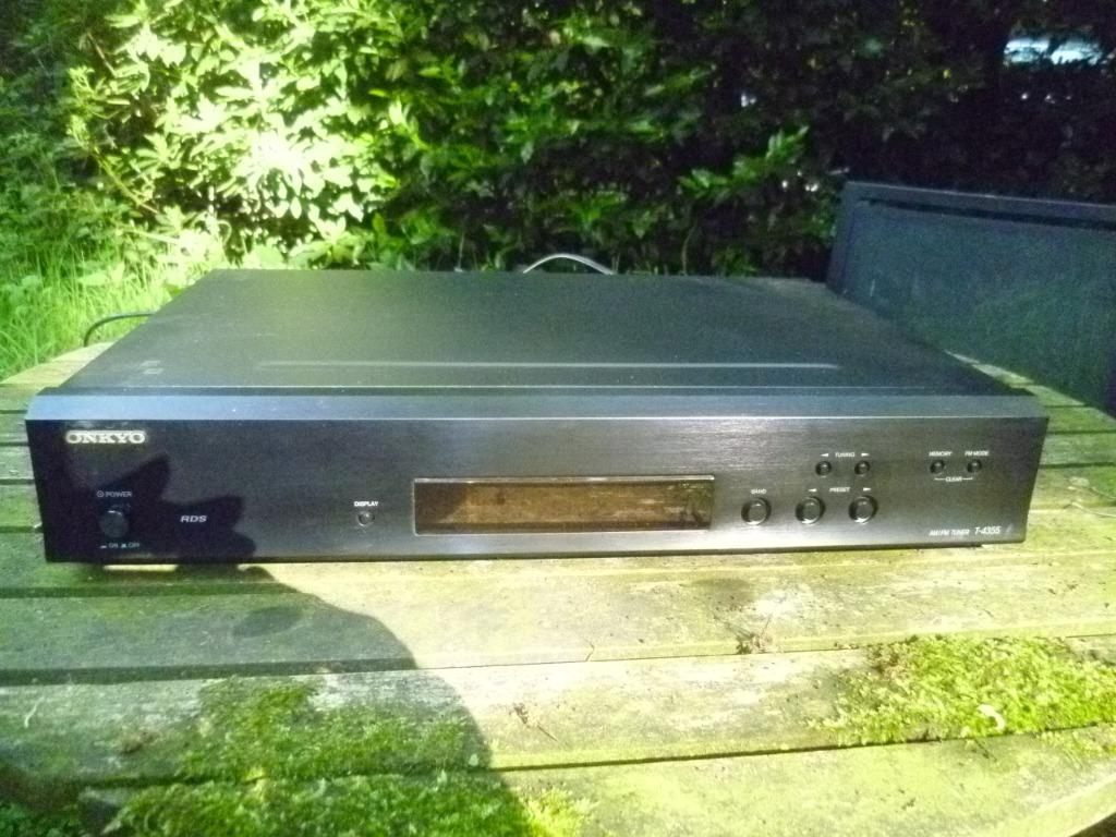 Onkyo T-4355 Tuner (Zwart), Ophalen of Verzenden, Gebruikt