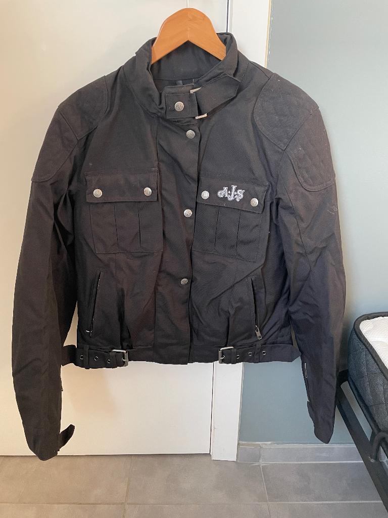 Moto vest dames (maat 40), Femmes, Enlèvement, AJS, Manteau | tissu