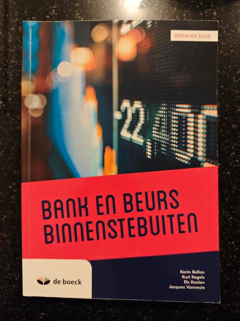 Bank en Beurs Binnenstebuiten (13de editie), Enlèvement ou Envoi, Comme neuf