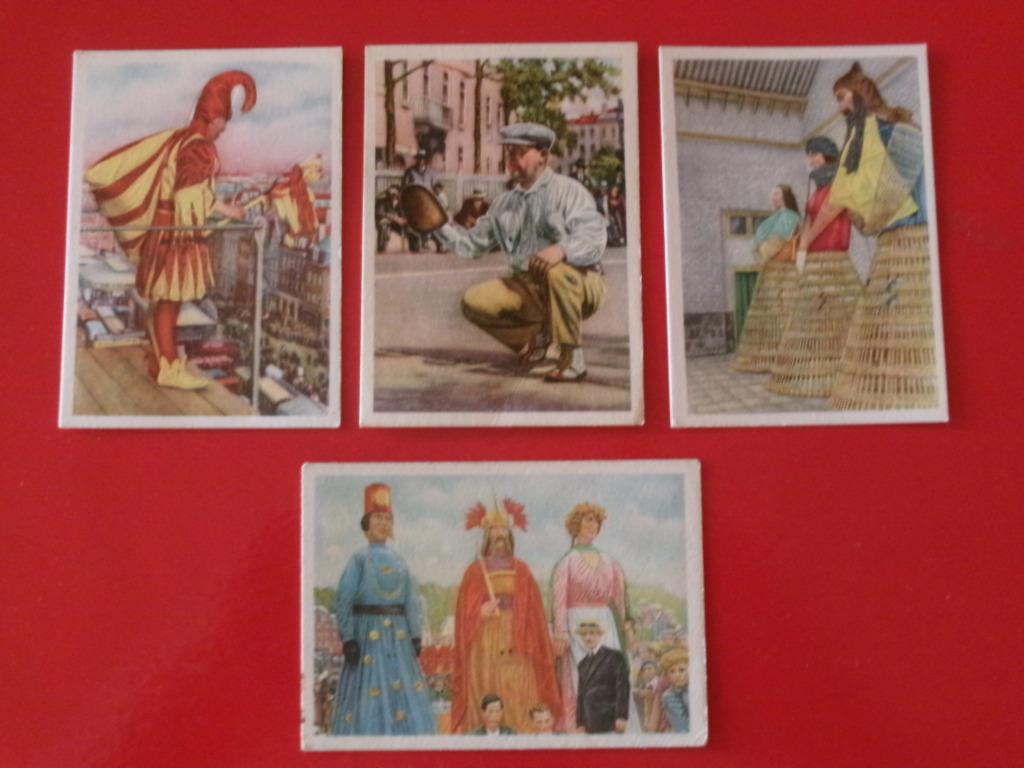 4 PHOTOS COULEURS * FOLKLORE BELGE * COTE D'OR *, Verzamelen, Ophalen of Verzenden, Gebruikt