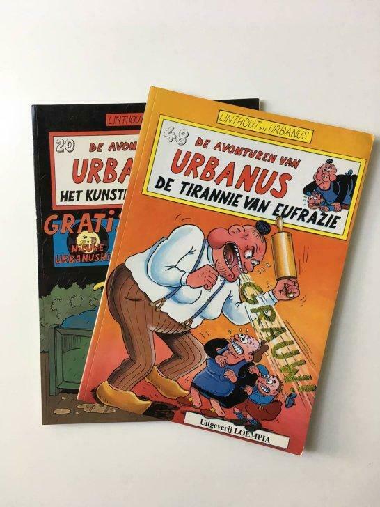 De Avonturen van Urbanus - nr 20 en 48 - eerste druk, Gelezen