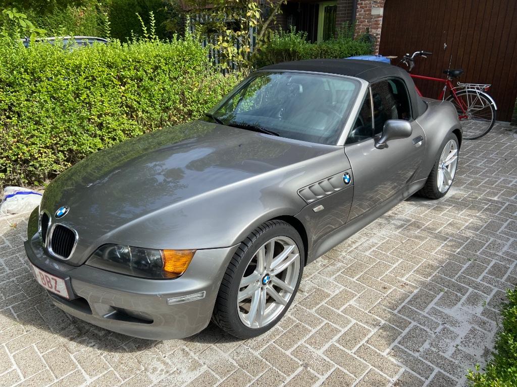 BMW Z3 CABRIO ZEER WEINIG KM, Auto's, Achterwielaandrijving, 87 kW, Zwart, 4 cilinders