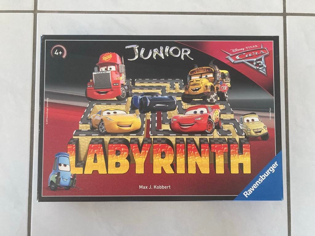 Labyrinth Cars, Hobby en Vrije tijd, Drie of vier spelers, Ophalen of Verzenden, Gebruikt, Ravensburger