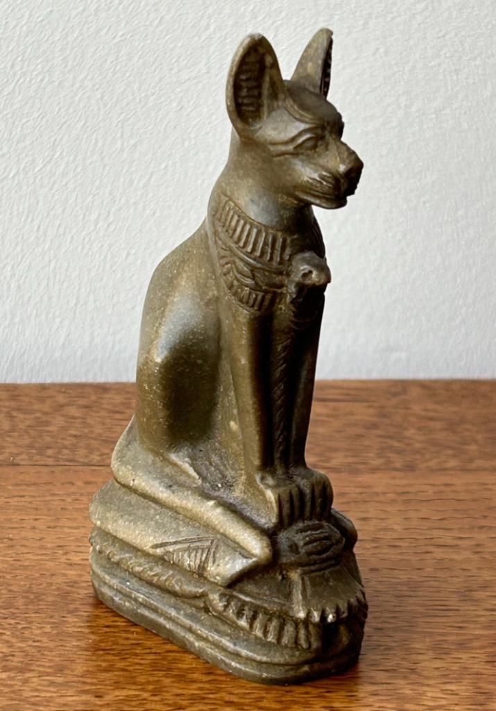 Chat égyptien, Collections, Collections Animaux, Enlèvement ou Envoi, Utilisé, Chien ou Chat, Statue ou Figurine