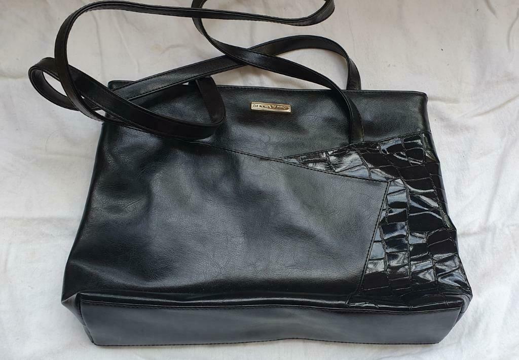 Zwarte handtas, Handtassen en Accessoires, Ophalen of Verzenden, Nieuw, Zwart, Handtas