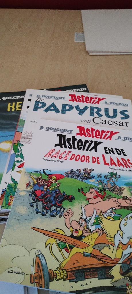 Asterix Strips, Meerdere stripboeken, Ophalen of Verzenden, Zo goed als nieuw, Goscinny - Uderzo