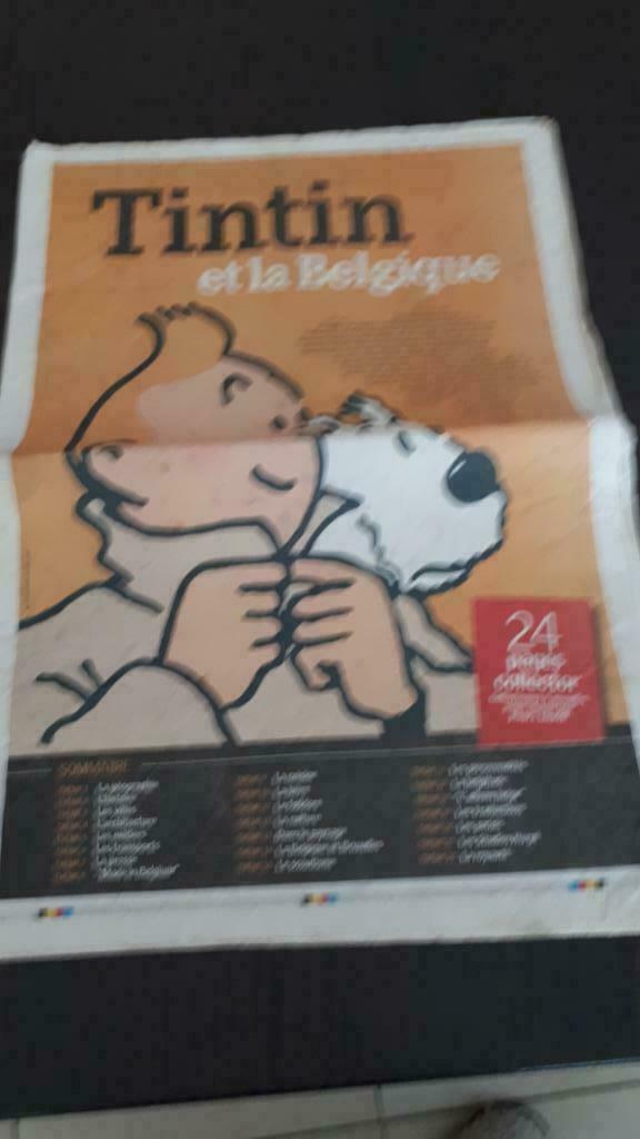 Tintin et la Belgique, Collections, Enlèvement, 1980 à nos jours, Journal