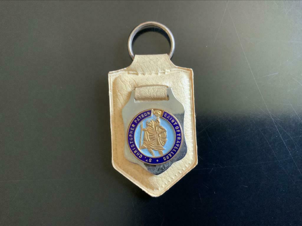 Sleutelhanger St Christoffel Kristoffel, Ophalen of Verzenden