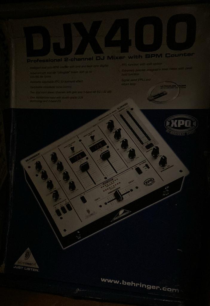 Behringer djx400, Musique & Instruments, Enlèvement ou Envoi, Comme neuf