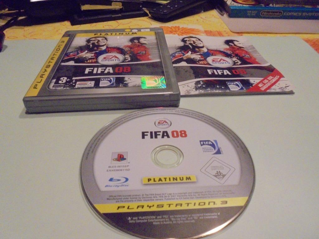 Playstation 3 Fifa 08 (CIB), Consoles de jeu & Jeux vidéo, Jeux | Sony PlayStation 3, Utilisé, Sport, 2 joueurs, À partir de 3 ans