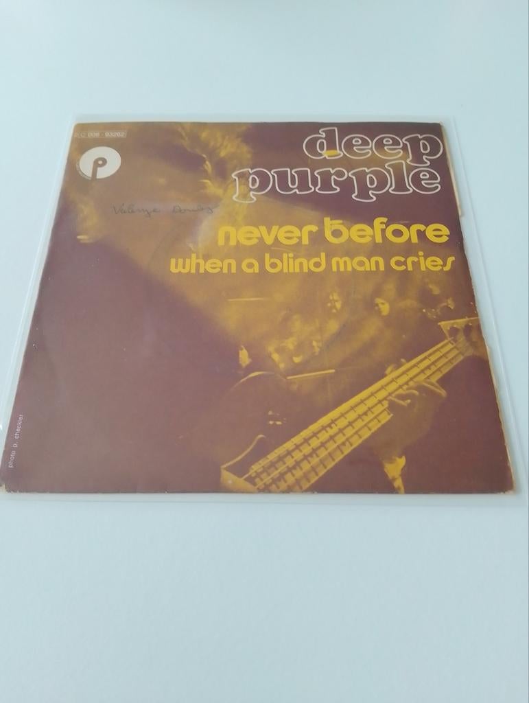 Deep Purple - Never before ( France), Ophalen of Verzenden, Gebruikt