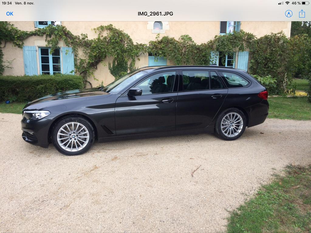 BMW 540i Touring xDrive uit het jaar 2019, Auto's, Automaat, Leder, Particulier, 2998 cc