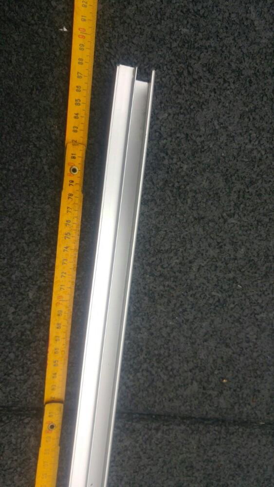 Planche profile aluminium 87cm x 3cm metal, Bricolage & Construction, Enlèvement ou Envoi, Comme neuf, Planche