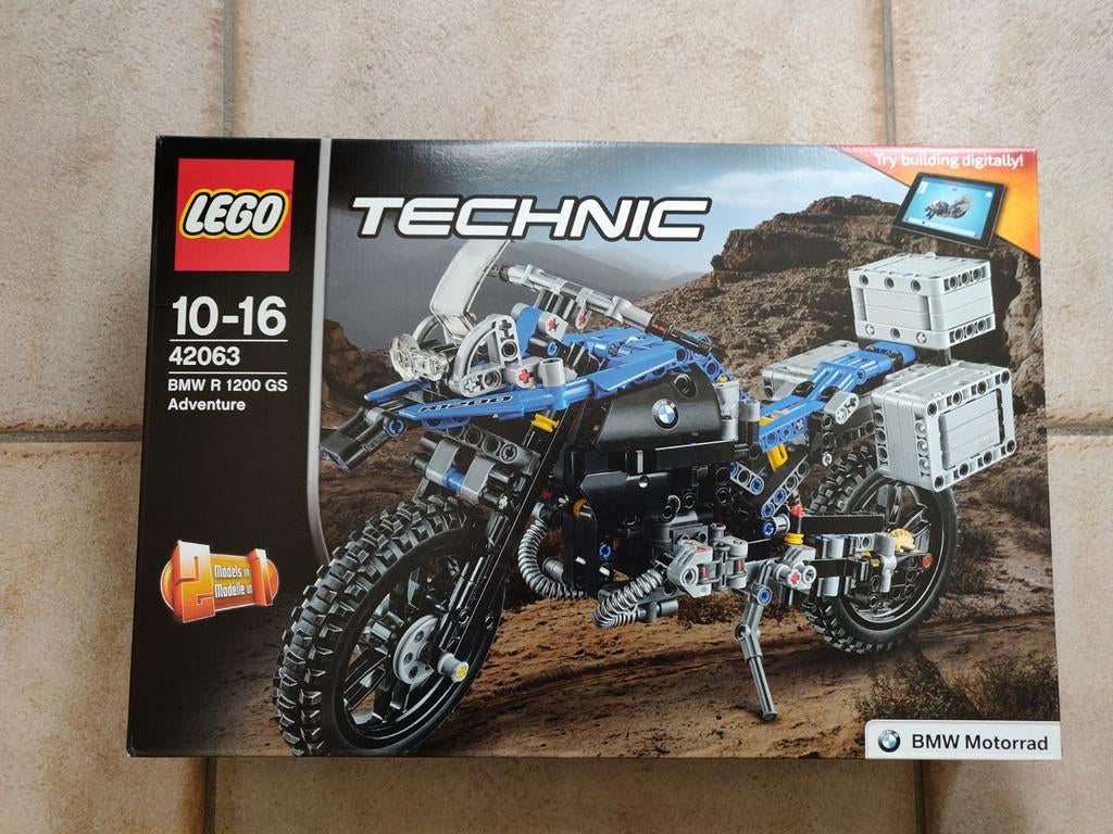 Lego Bmw R 1200 GS Adventure 42063 sealed, Ophalen
