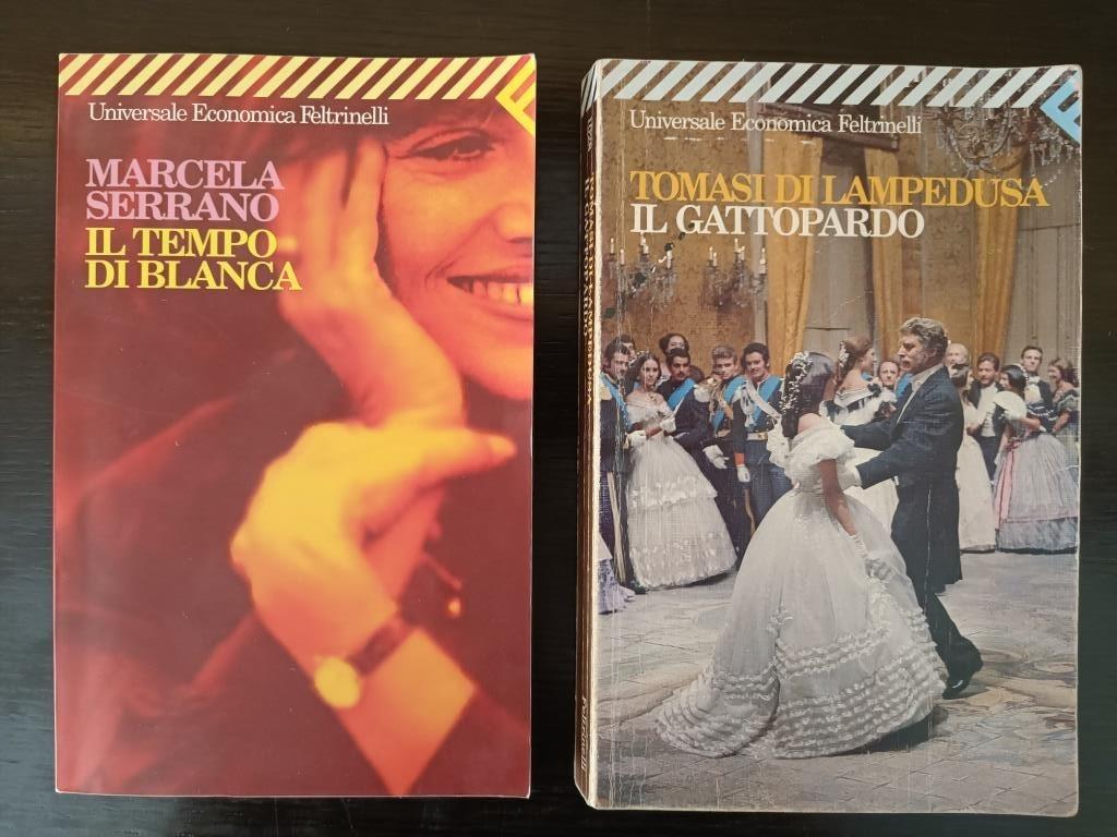 Il gattopardo + Il tempo di Blanca, Livres, Italien, Enlèvement, Utilisé, T. di Lampedusa + Serrano