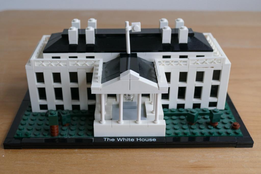 Lego architectuur - het witte huis artikelnummer: 1166639, Ophalen of Verzenden, Zo goed als nieuw, Complete set, Lego