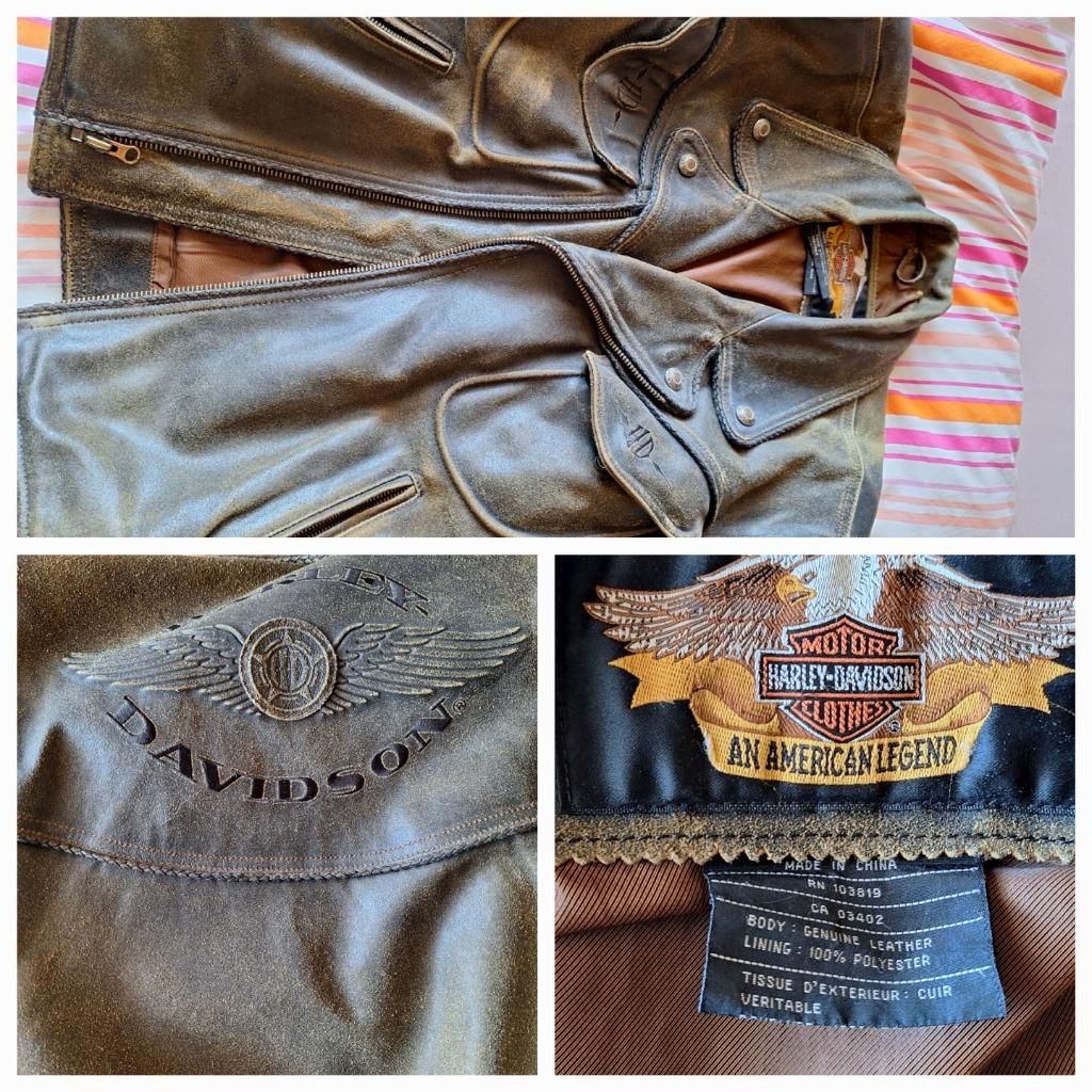 lederen Harley vest, Enlèvement, Seconde main, Hommes, Manteau | cuir