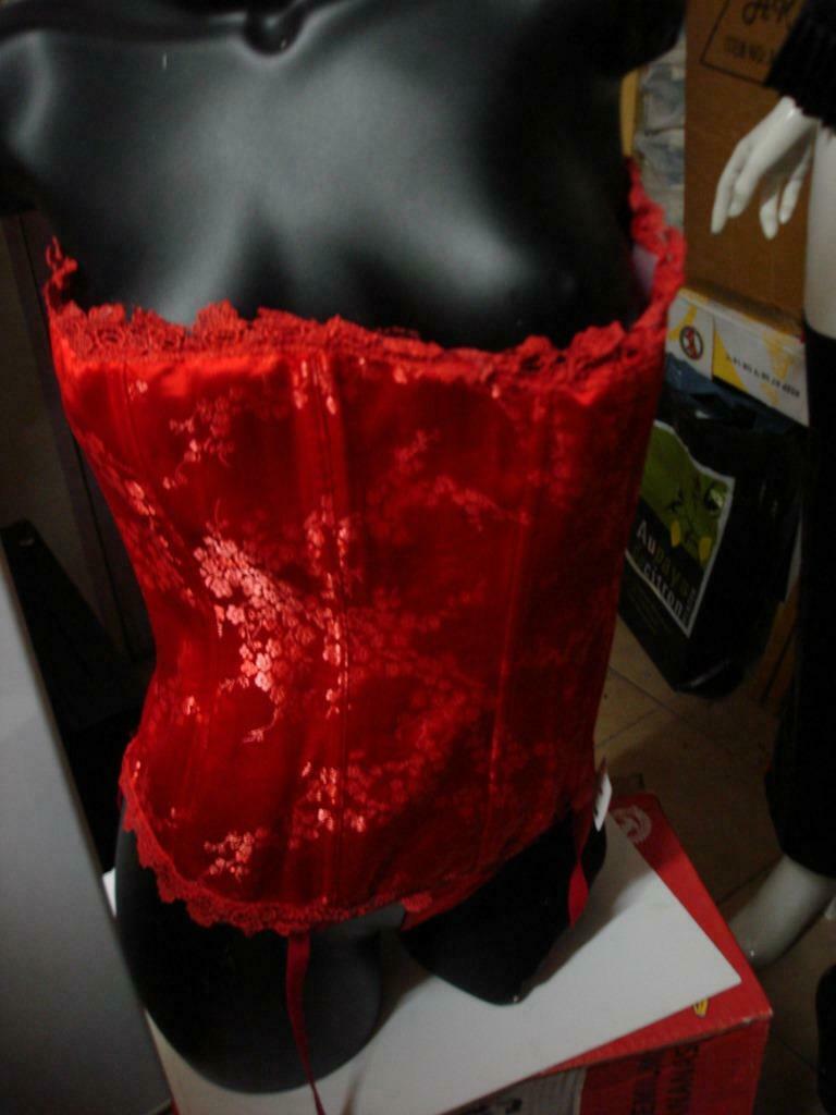 Sexy korset in de maat Large, Ophalen of Verzenden, Rood, Body of Korset
