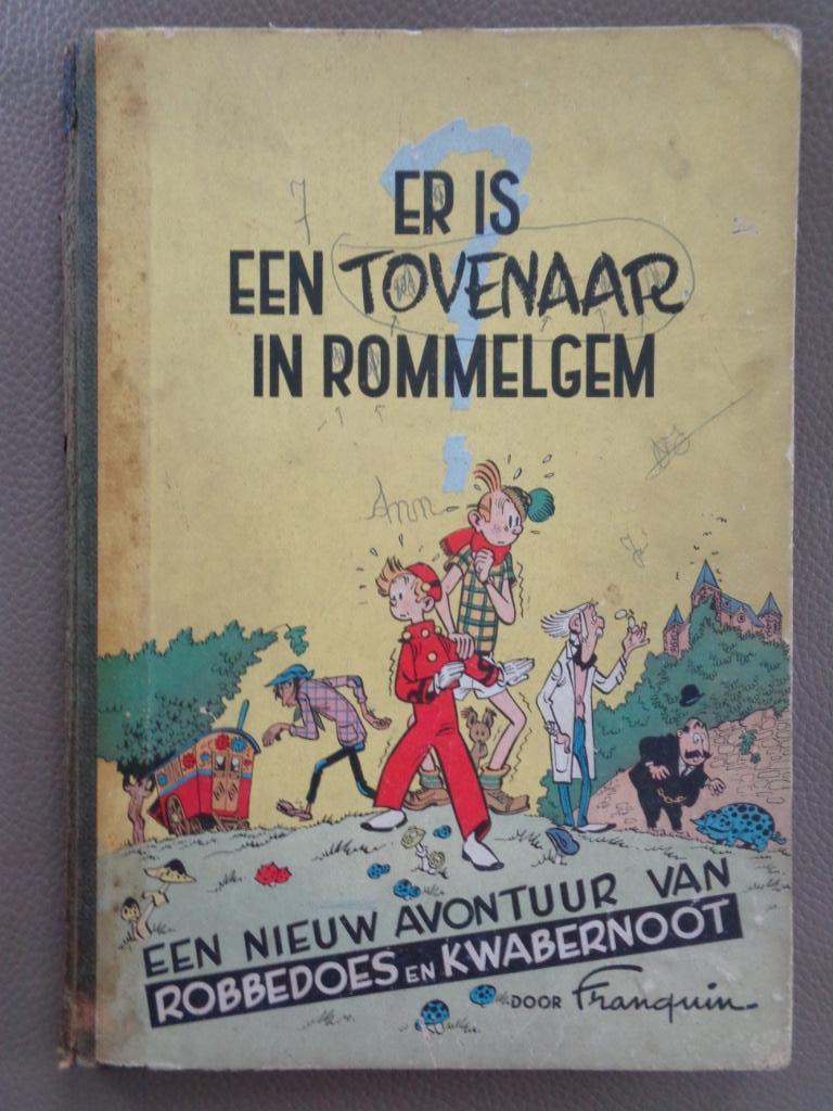 Robbedoes en Kwabbernoot (Tovenaar in Rommelgem) HC 1951, Boeken, Ophalen of Verzenden