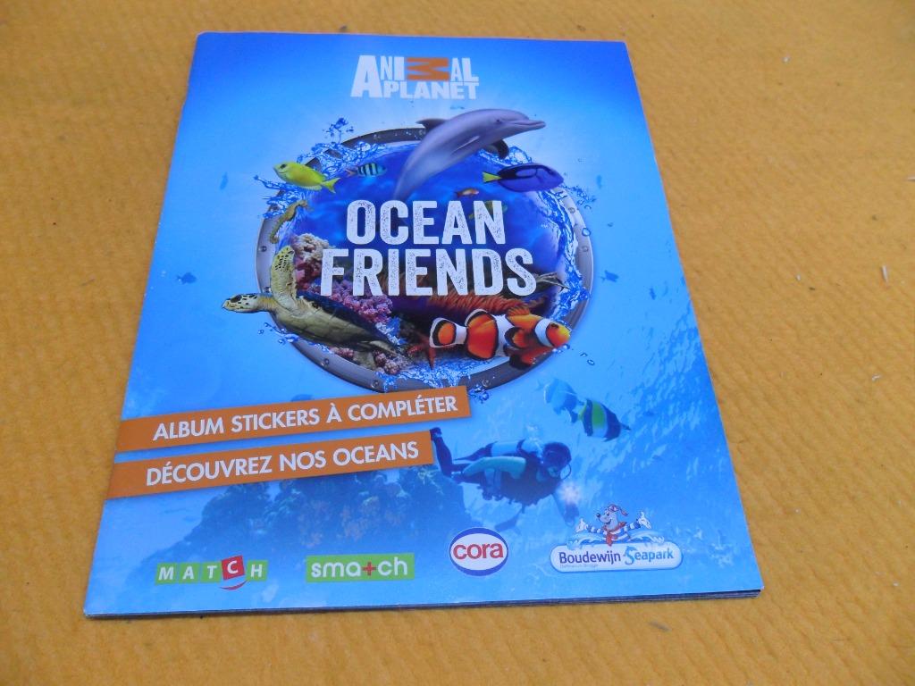 Album complet Animal planet Ocean Friends du Cora, Collections, Actions de supermarché, Autres supermarchés, Enlèvement ou Envoi
