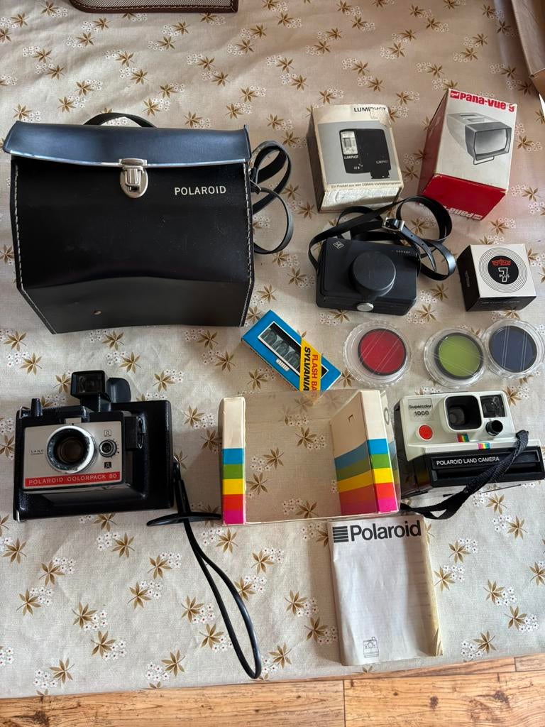 Polaroid lot vintage fotomateriaal, Ophalen, Polaroid