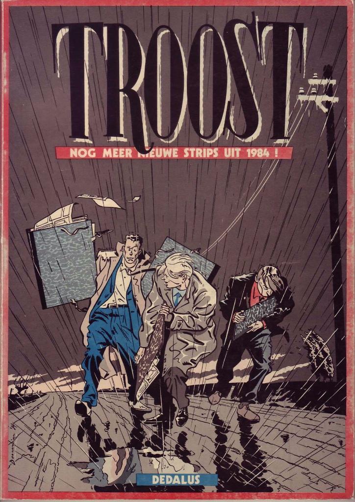 Troost, nog meer nieuwe strips uit 1984: Jan Bosschaert e.a., Eén stripboek, Ophalen of Verzenden, Gelezen