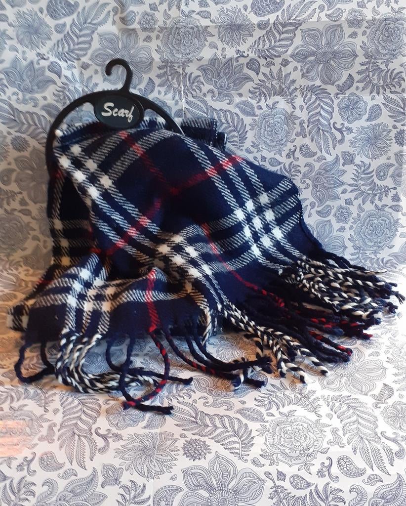 Echarpe laiteuse motif écossais neuf, Enlèvement ou Envoi, Neuf, Écharpe