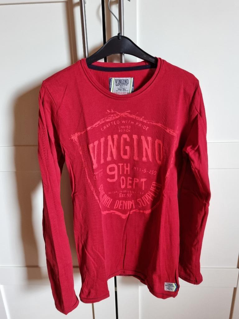 2 T-shirts met lange mouw longsleeve Vingino, Someone 164, Enfants & Bébés, Vêtements enfant | Taille 164, Garçon, Enlèvement ou Envoi