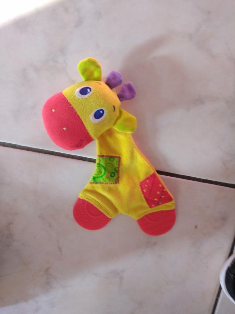 knuffeldoekje bright starts giraf(doosje doekjes 0324), Enlèvement ou Envoi, Neuf