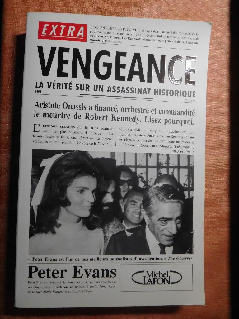 Livre : Vengeance, la vérité sur un assassinat (Kennedy), Livres, Enlèvement ou Envoi, Comme neuf