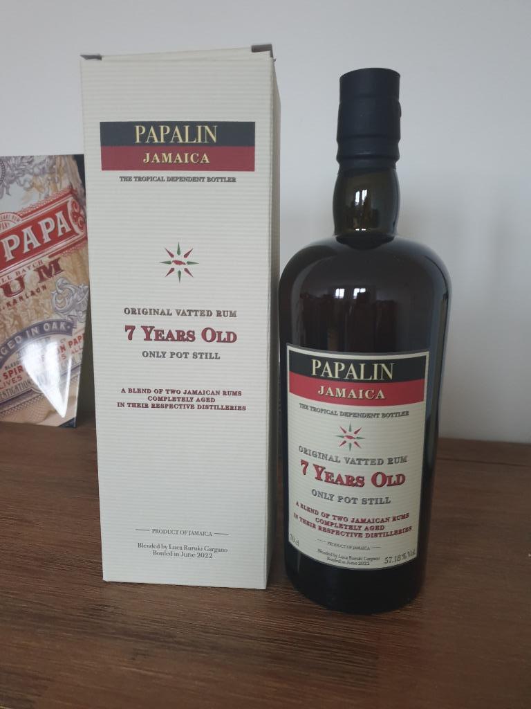 Rhum Velier - Papalin navy proof - Jamaica - 7 ans, Envoi, Neuf, Amérique du Nord, Autres types