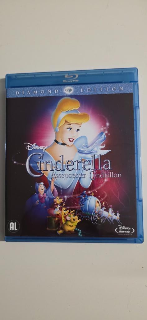 Cinderella -Assepoester (Disney Diamond Edition), Cd's en Dvd's, Blu-ray, Zo goed als nieuw, Ophalen of Verzenden