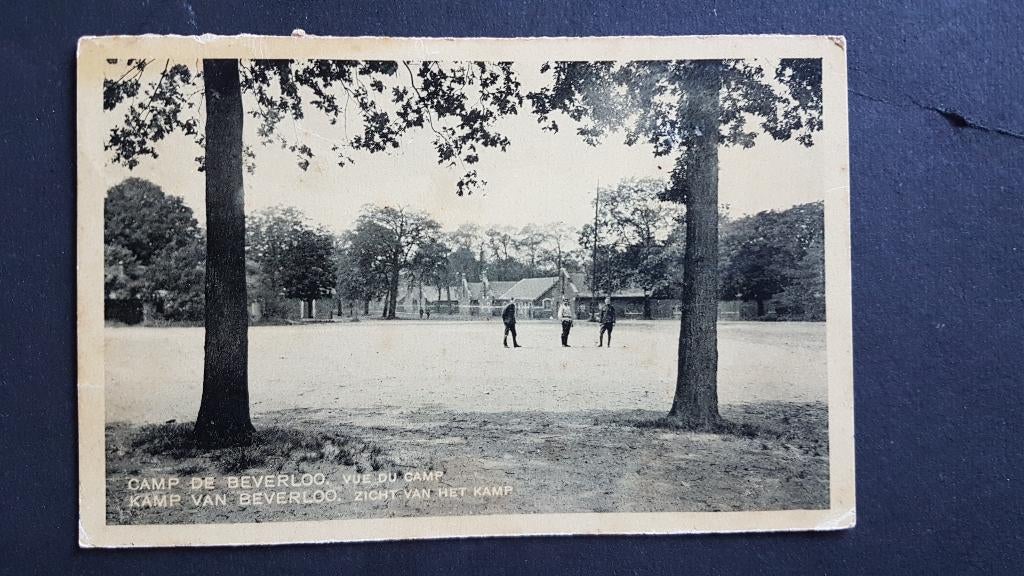 Postkaart Kamp van Beverloo Soldaat Militair, Ophalen of Verzenden, 1920 tot 1940, Gelopen, Limburg