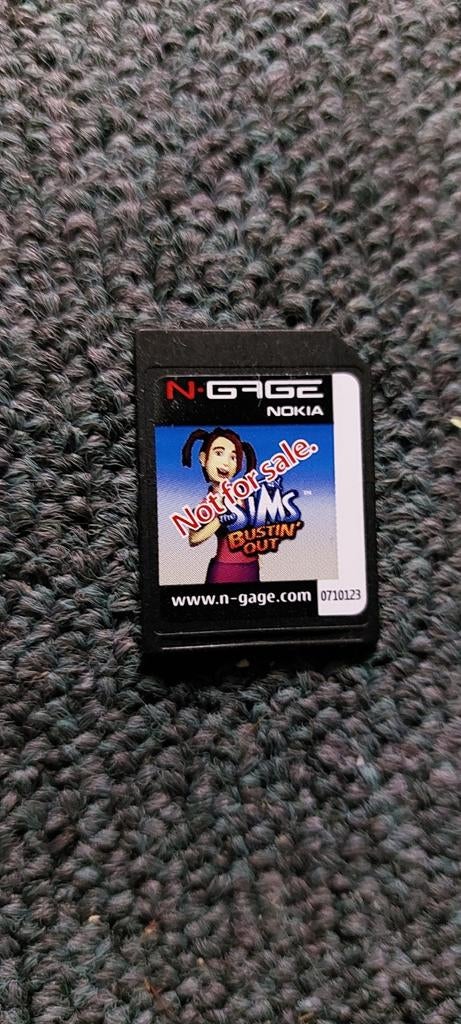 N-gage spelletje Sims, Verzamelen, Ophalen of Verzenden, Zo goed als nieuw