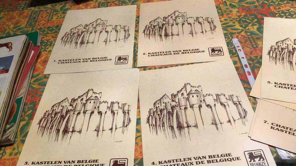 Kastelen van België (+), Verzamelen, Ophalen of Verzenden, Zo goed als nieuw