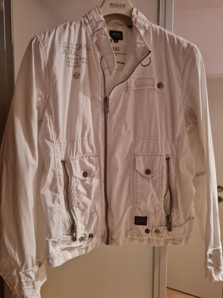 G star wit Jasje Large. Zie vele zoekertjes, Maat 52/54 (L), G-star Raw, Wit, Ophalen of Verzenden