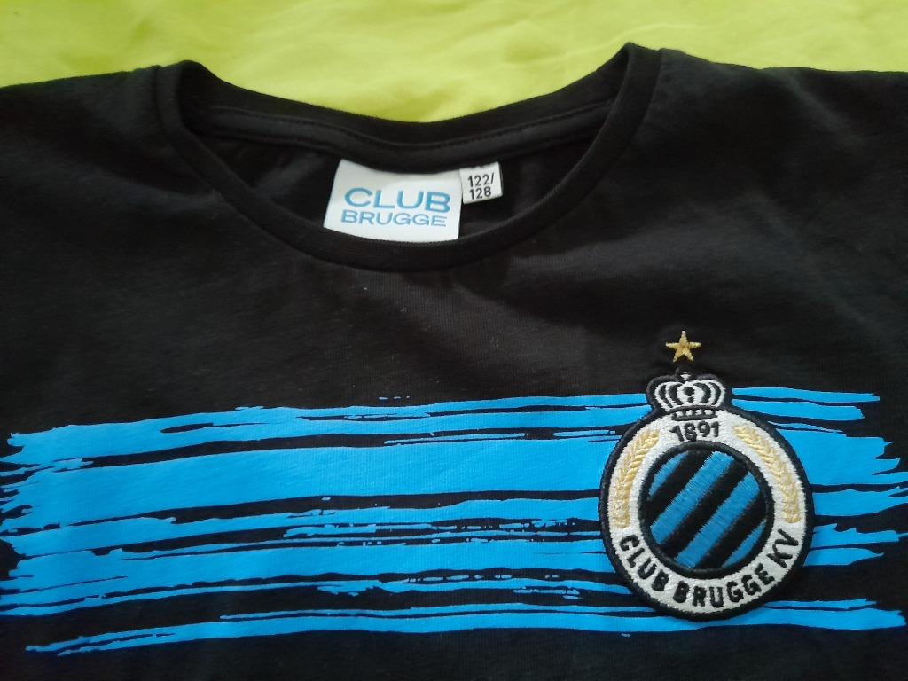 T-shirt Club Brugge maat 122-128, Kinderen en Baby's, Ophalen of Verzenden, Nieuw, Jongen of Meisje, Shirt of Longsleeve