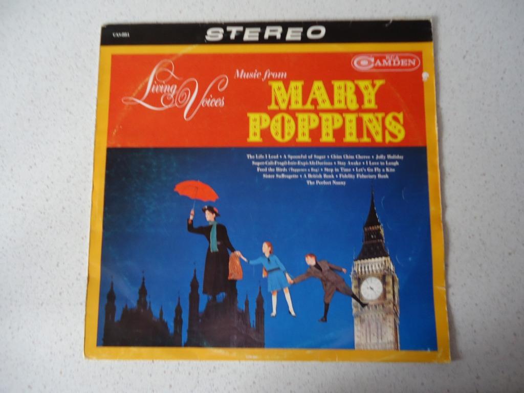 LP Music from "Mary Poppins"  anno 1965., Ophalen of Verzenden, Gebruikt, 12 inch