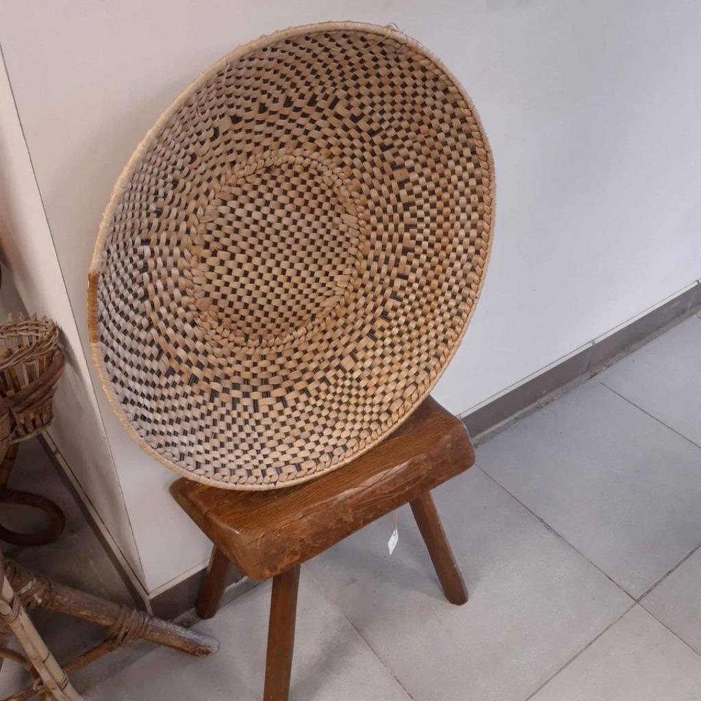 Wandschaal wandmand riet Ibiza, Huis en Inrichting, Ophalen of Verzenden, Riet