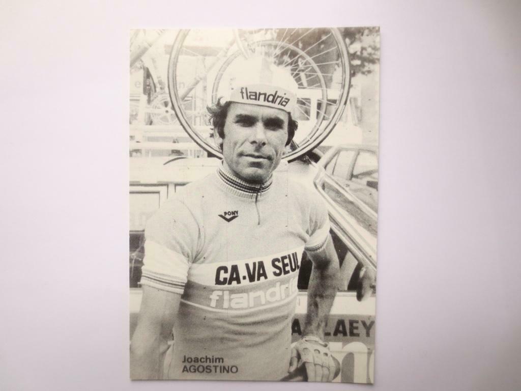 wielerkaart 1979 team flandria  joaquim agostinho, Verzamelen, Verzenden, Zo goed als nieuw