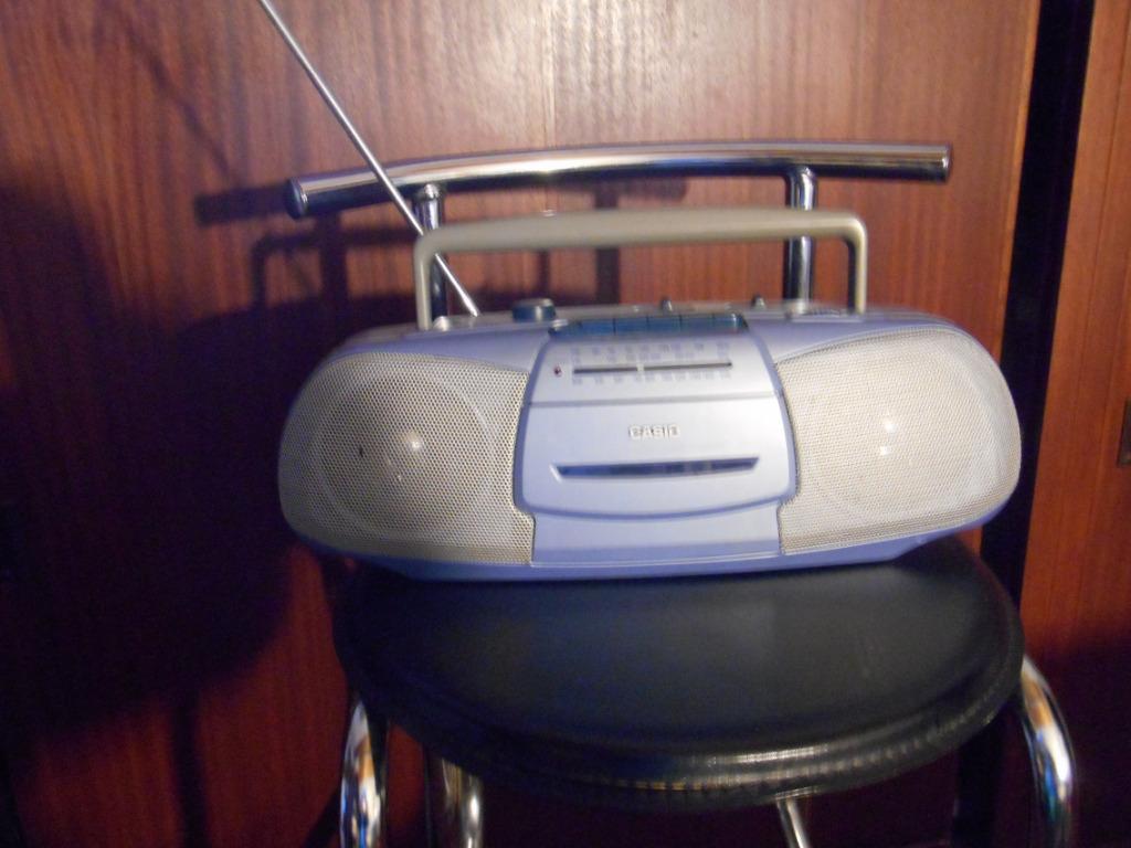 Draagbaar combi toestel radio +cassette deck, Ophalen of Verzenden, Gebruikt, Radio