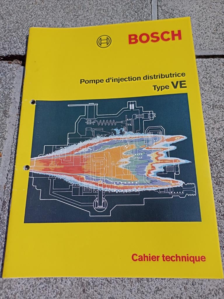 cahier technique Bosch pompe injection,freins pneumatique, Enlèvement ou Envoi, Comme neuf