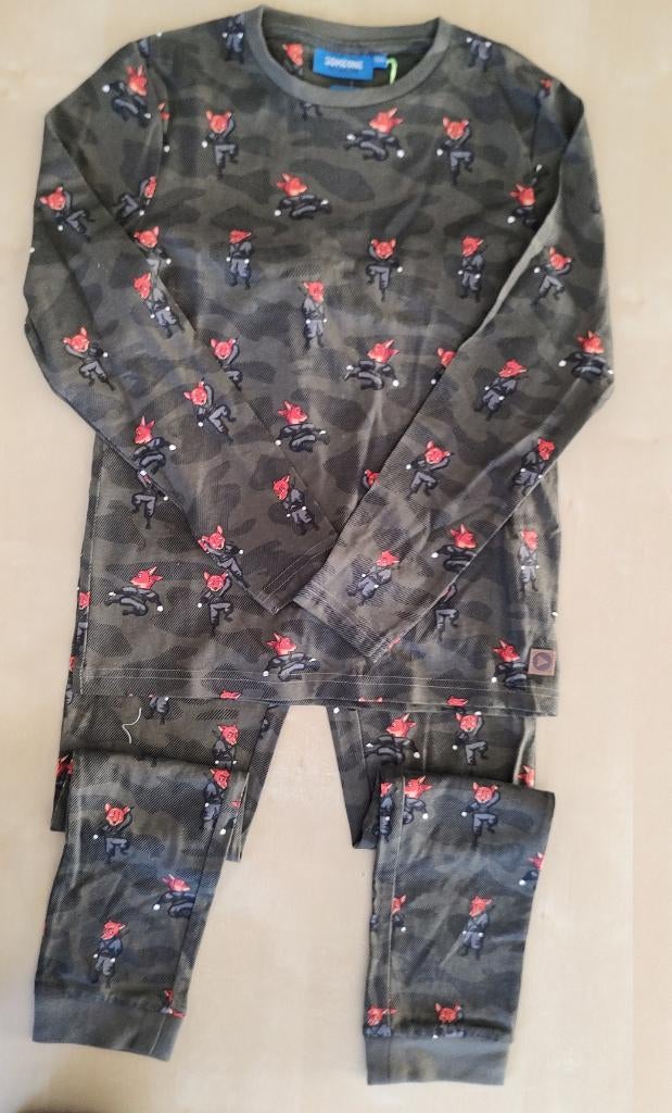 Katoenen pyjama Someone vossen, maat 134 (nieuw), Neuf, Garçon, Enlèvement ou Envoi, Vêtements de nuit ou Sous-vêtements
