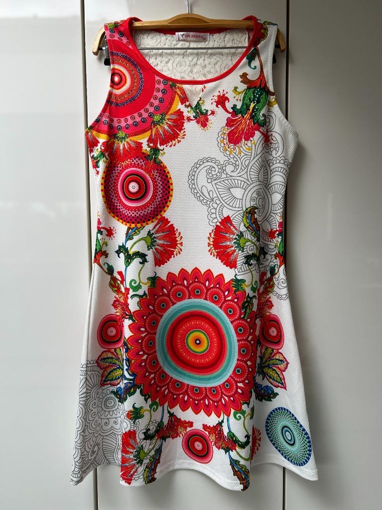 101 Idées Jurk - Maat M/L, Kleding | Dames, Maat 38/40 (M), Wit, Ophalen of Verzenden, Zo goed als nieuw