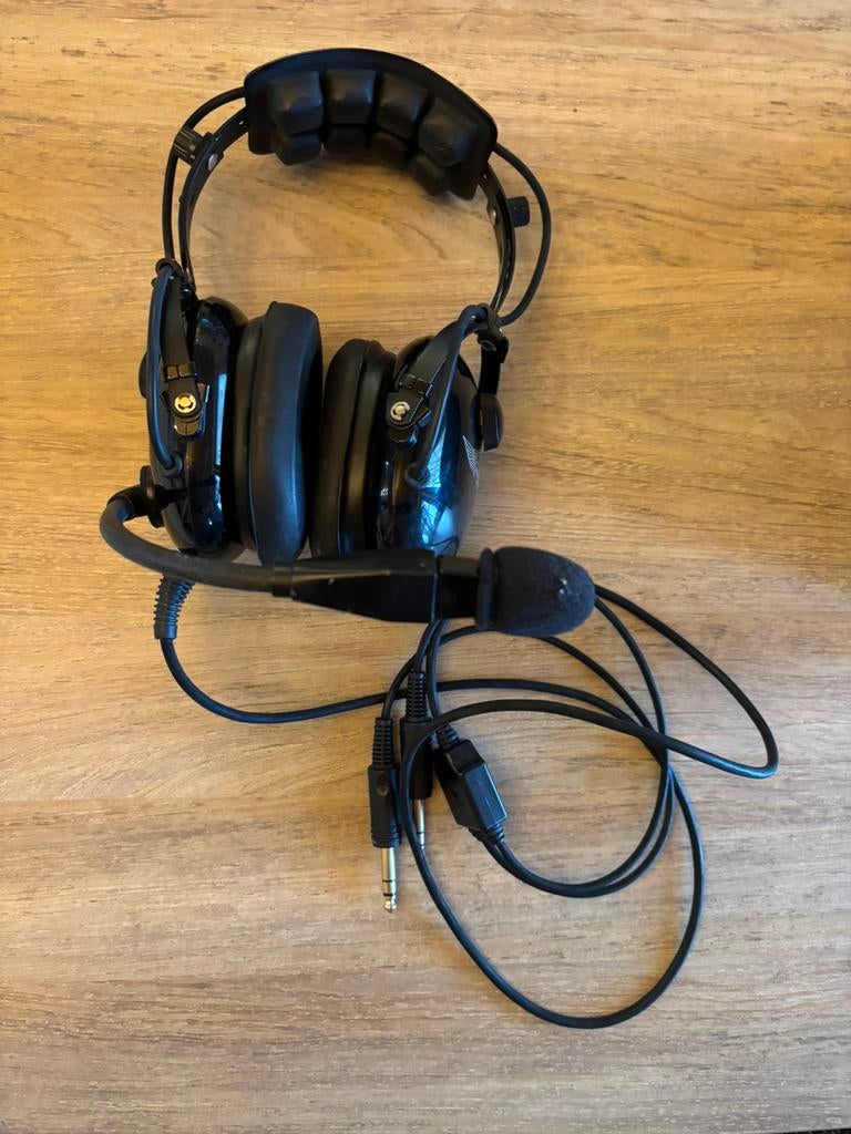 Casque ASA HS-1A - Aviation, Enlèvement, Utilisé, Filaire