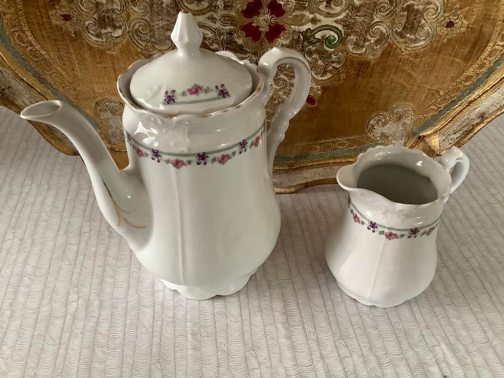 Koffiekan en melkpan, Ophalen of Verzenden