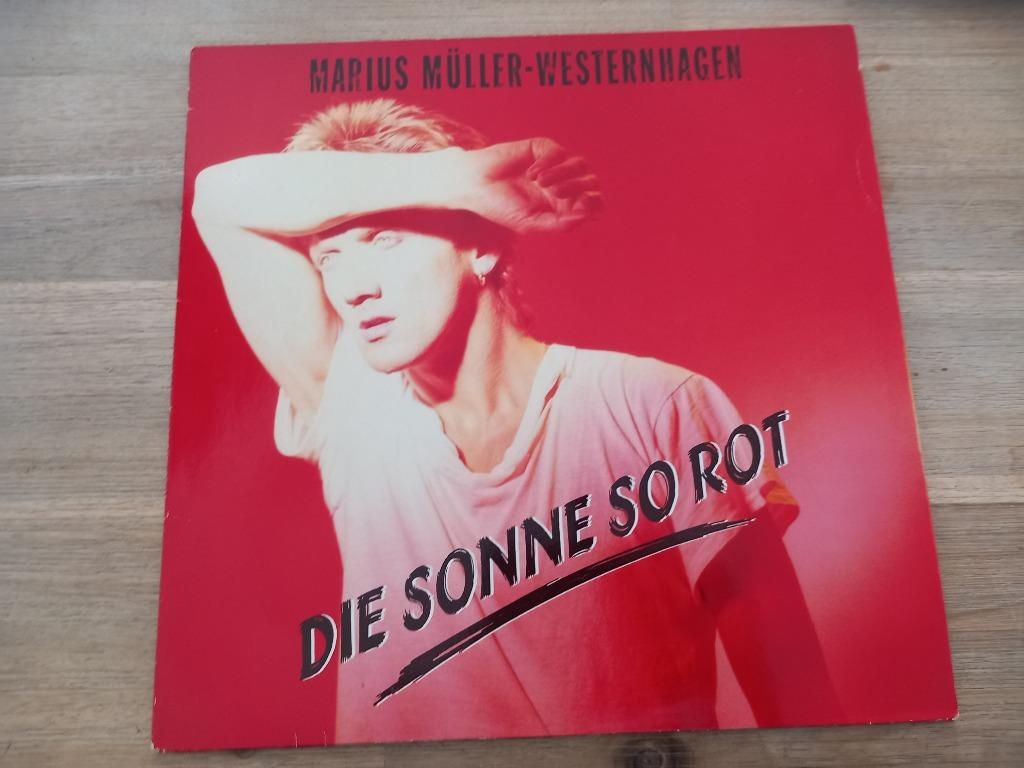 Vinyle LP Marius Müller The Sun So Red Pop Rock Allemagne, Enlèvement ou Envoi, 12 pouces