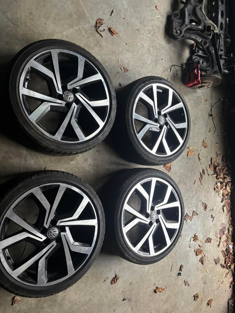 Volkswagen polo 2g gti velgen, Auto-onderdelen, Ophalen of Verzenden, 18 inch, Band(en)