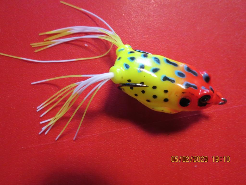 Leurre pour la pêche - Grenouille, Enlèvement ou Envoi, Neuf, Hameçon